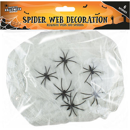 Halloween Spider Web Decoration