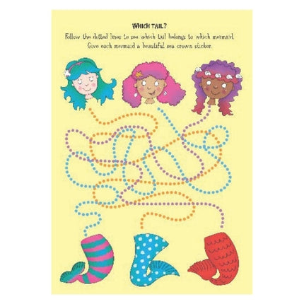 A4 Mermaid/Ballerina Sticker Activity Book