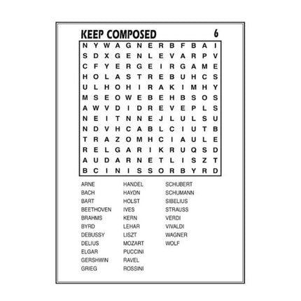 A4 Mega Large Print Word Search Book