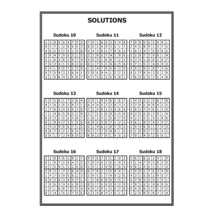 A4 Mega Large Print Modern Sudoku Book (Easy & Medium)