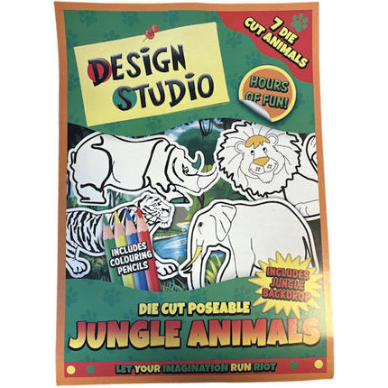 Design Studio Die Cut Animals - Jungle Animals
