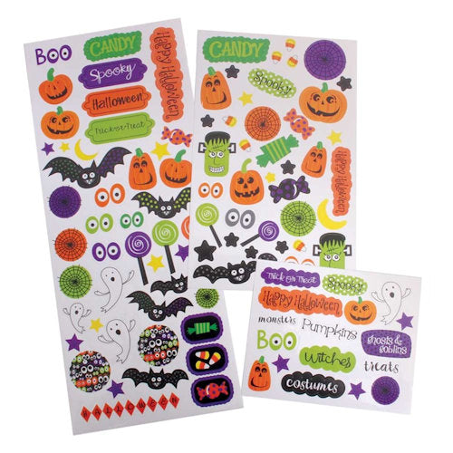 100 Halloween Stickers