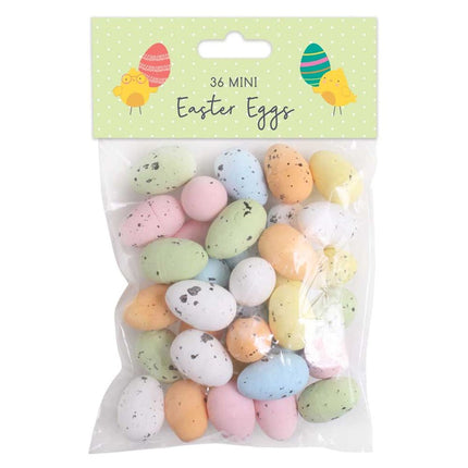 36 Mini Foam Easter Eggs