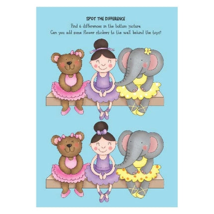 A4 Mermaid/Ballerina Sticker Activity Book