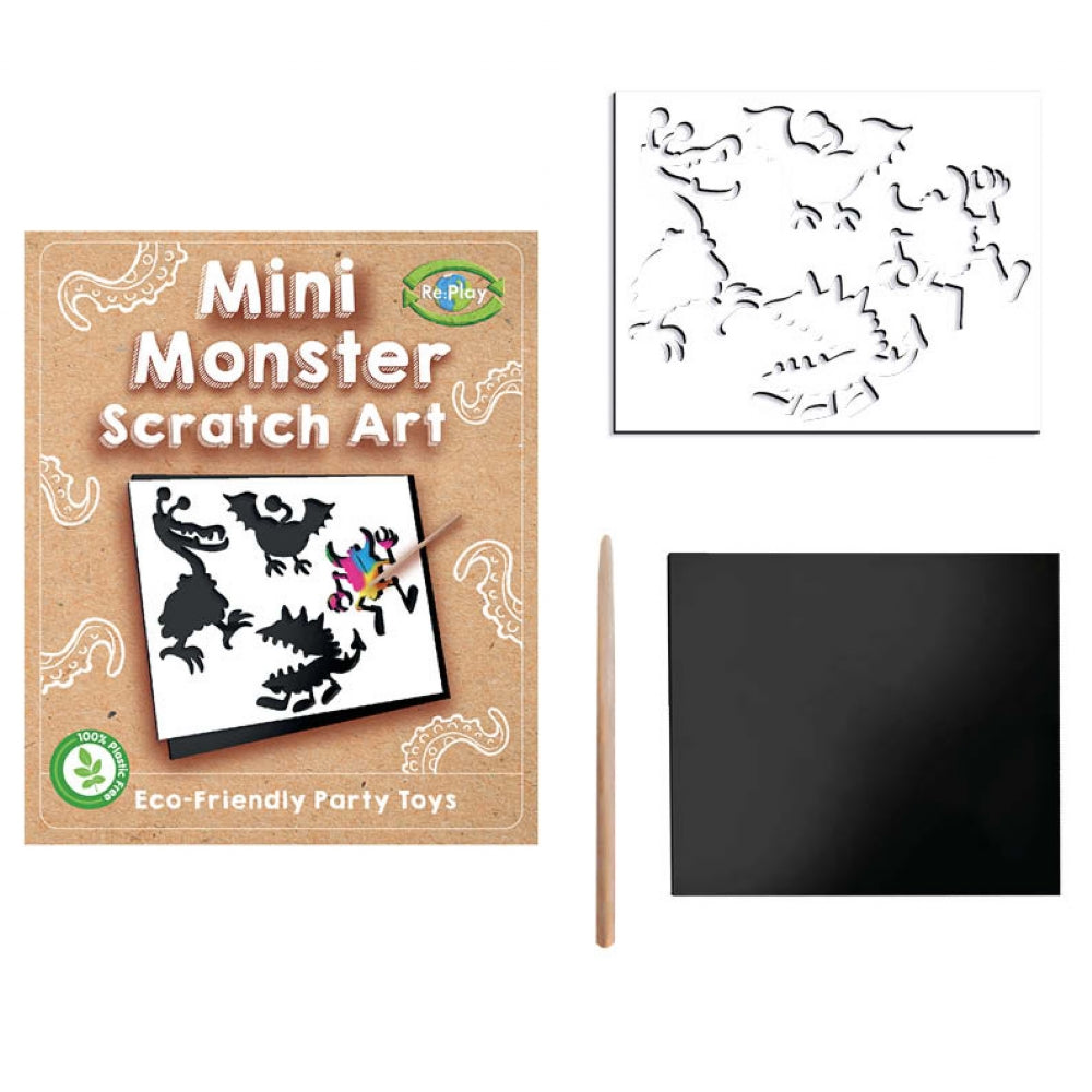 Re:Play Mini Monster Scratch Art