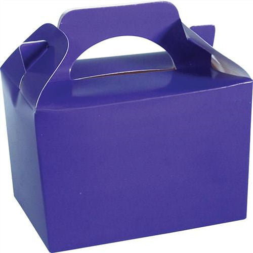 10 Purple Party Lunch Boxes