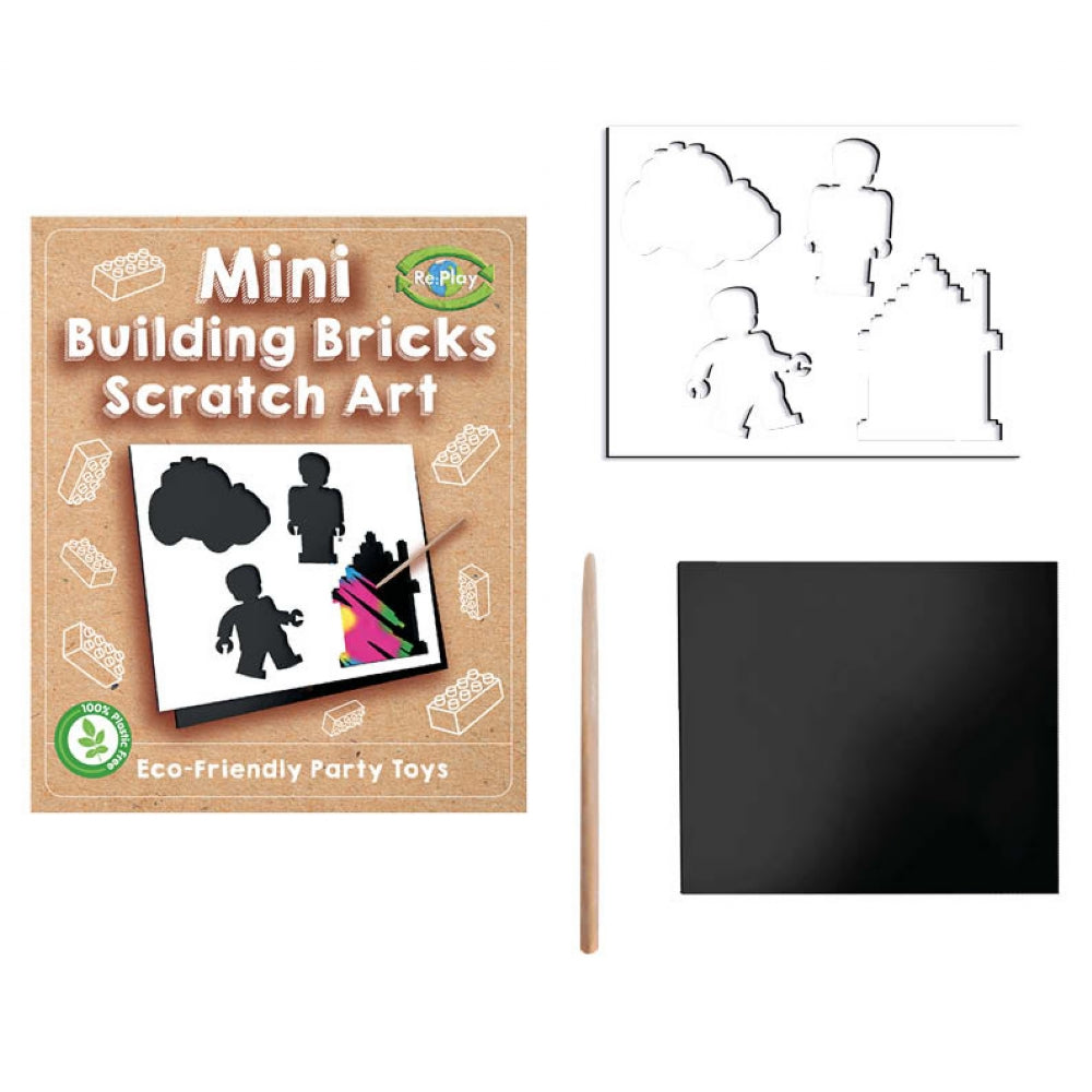 Re:Play Mini Building Bricks Scratch Art