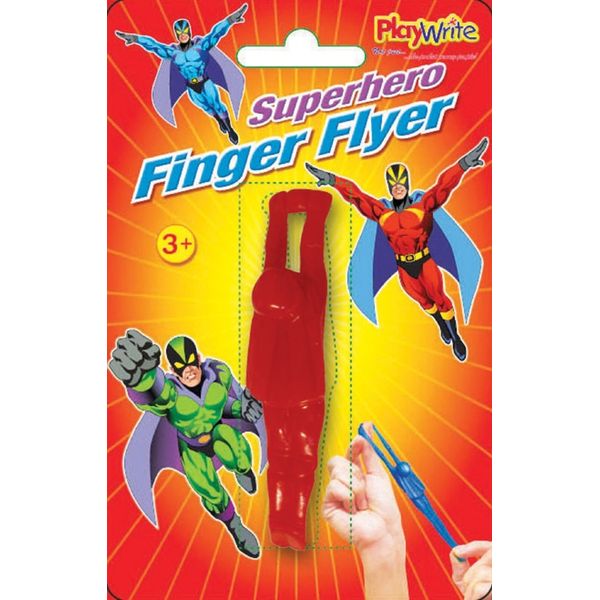 Super Hero Finger Flyer