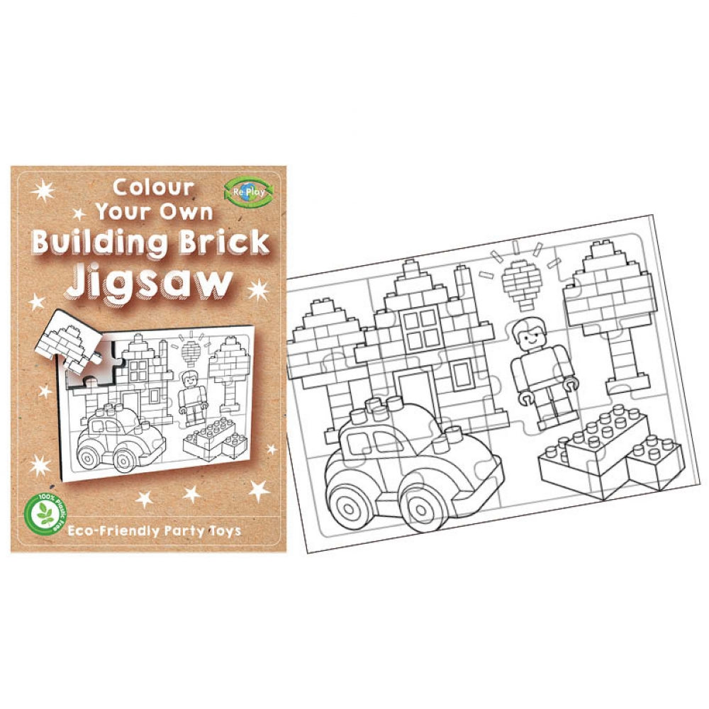 Re:Play Mini Bricks Colour Your Own Jigsaw Puzzle