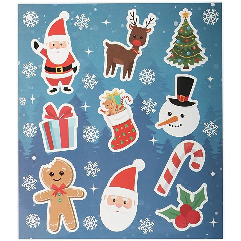 10 Christmas Sticker Sheets