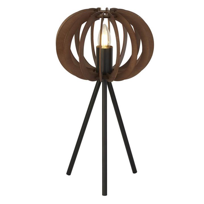 Danese Walnut Table Lamp