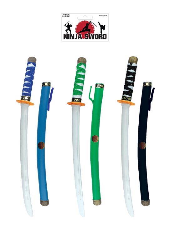 Plastic Ninja Katana Sword & Scabbard