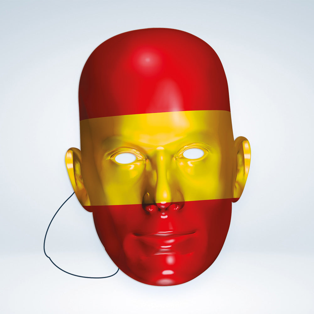 Spain Flag - Party Mask