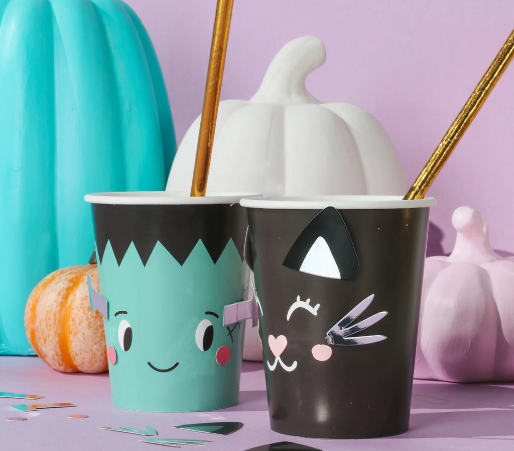 10 Halloween DIY 9oz Paper Cups