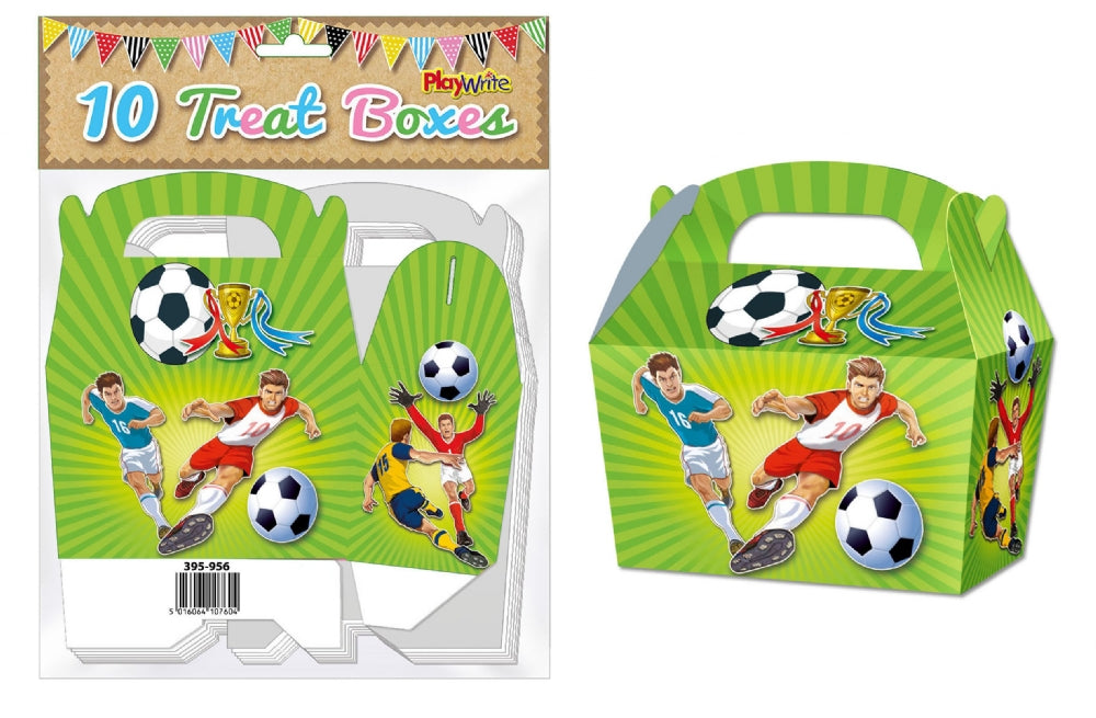 10 Football Party Treat Boxes