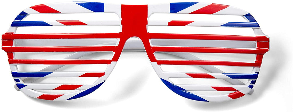 Adult Union Jack Shutter Glasses