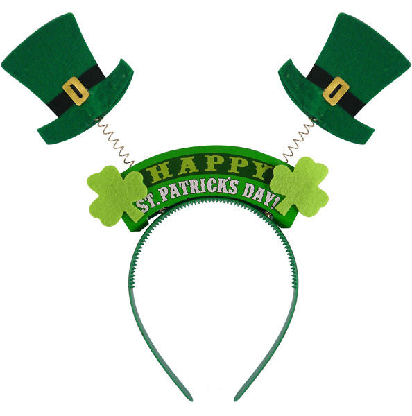 Happy St Patricks Day Headband