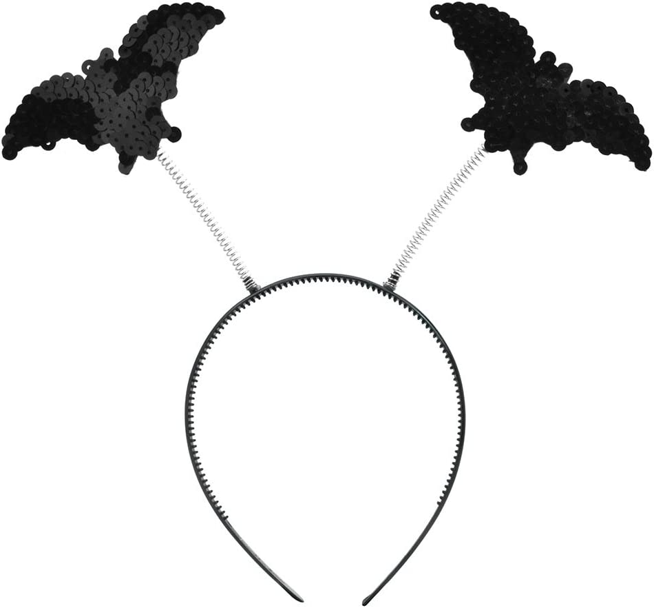 Adult Sequin Bat Head Boppers
