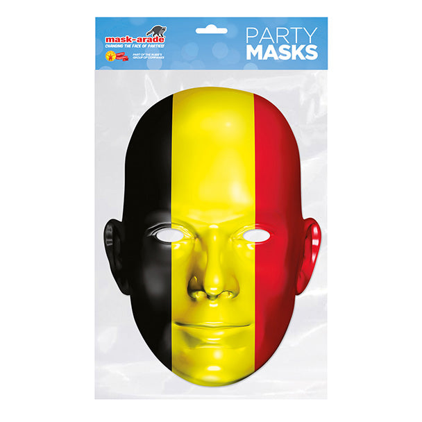 Belgium Flag - Party Mask
