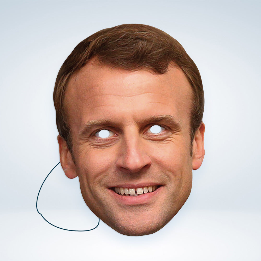 Emmanuel Macron - Party Mask