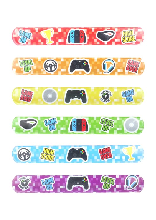 6 Gamer Snap Bracelets