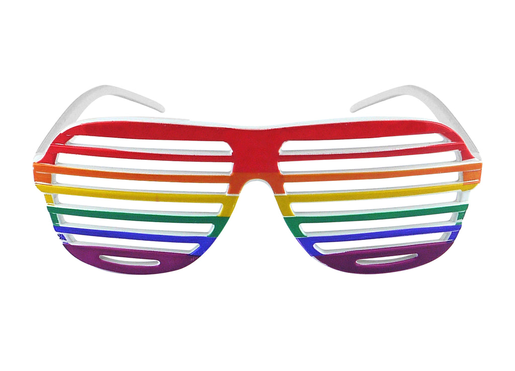 Pride Rainbow Shutter Glasses