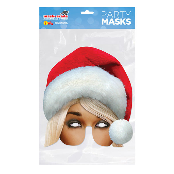 Mrs Claus - Party Mask
