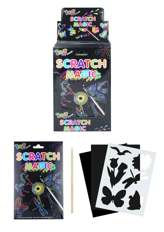 Scratch Magic Colour Set