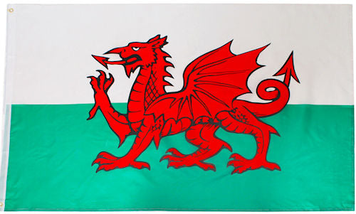 Large Wales 5ft x 3ft Flag