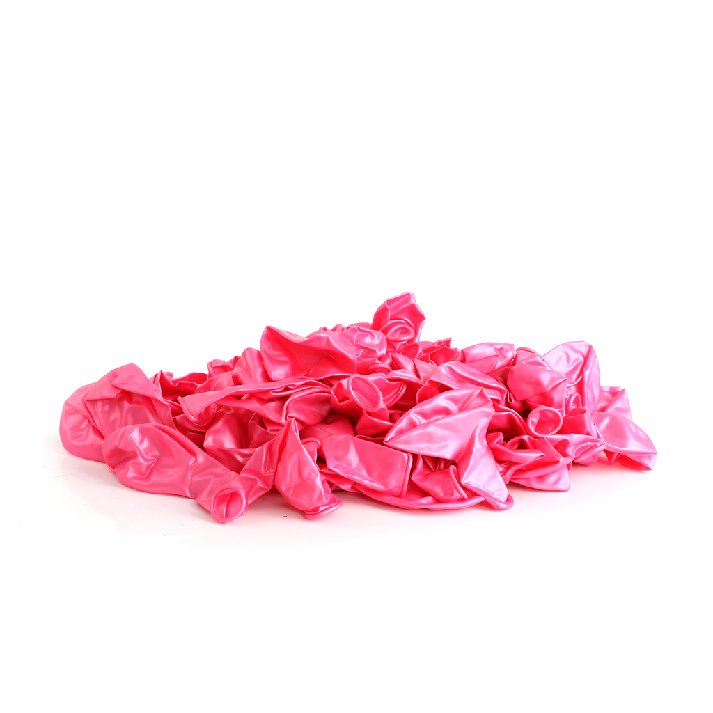100 Pearlised Blush Pink 7" Latex Balloons