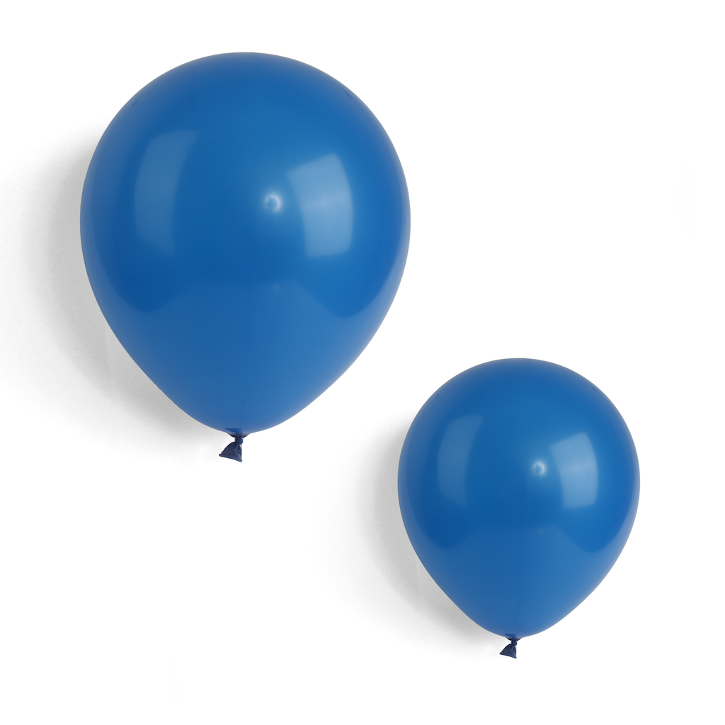 50 Pearlised Royal Blue 7" Latex Balloons