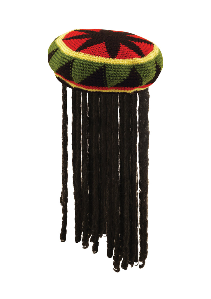 Deluxe Jamaican Hat With Hair