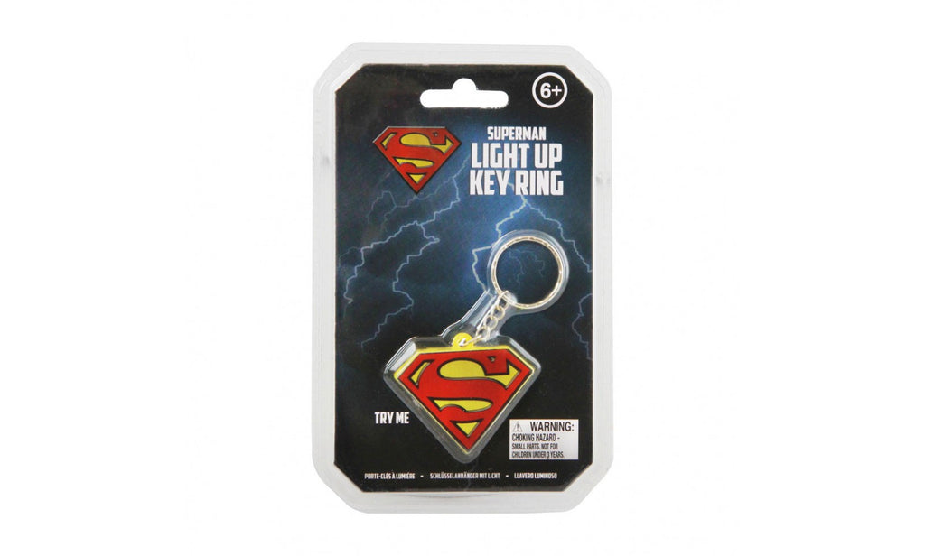 Superman Light Up Keyring