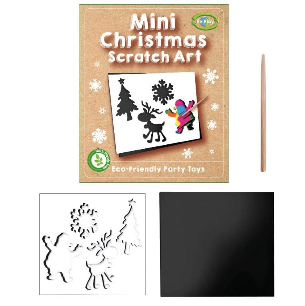 Re:Play Mini Christmas Scratch Art