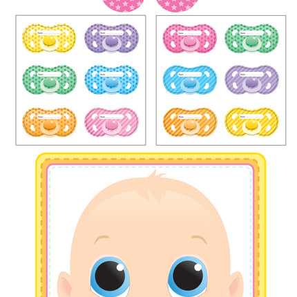 Stick The Dummy On Baby Game