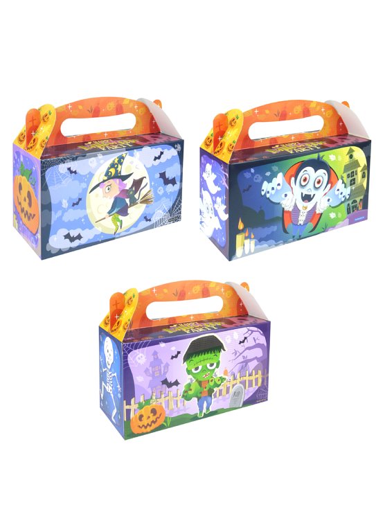 6 Large Halloween Boxes