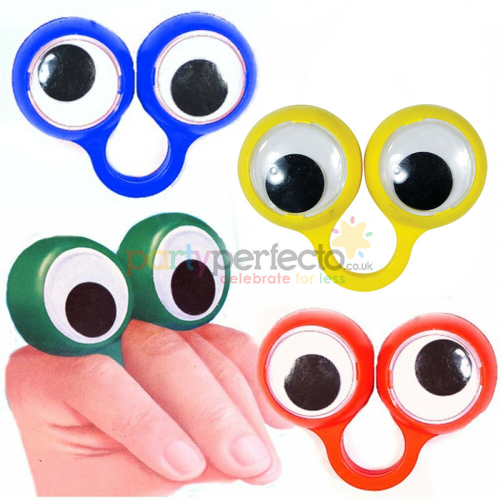 6 Googley Eye Rings