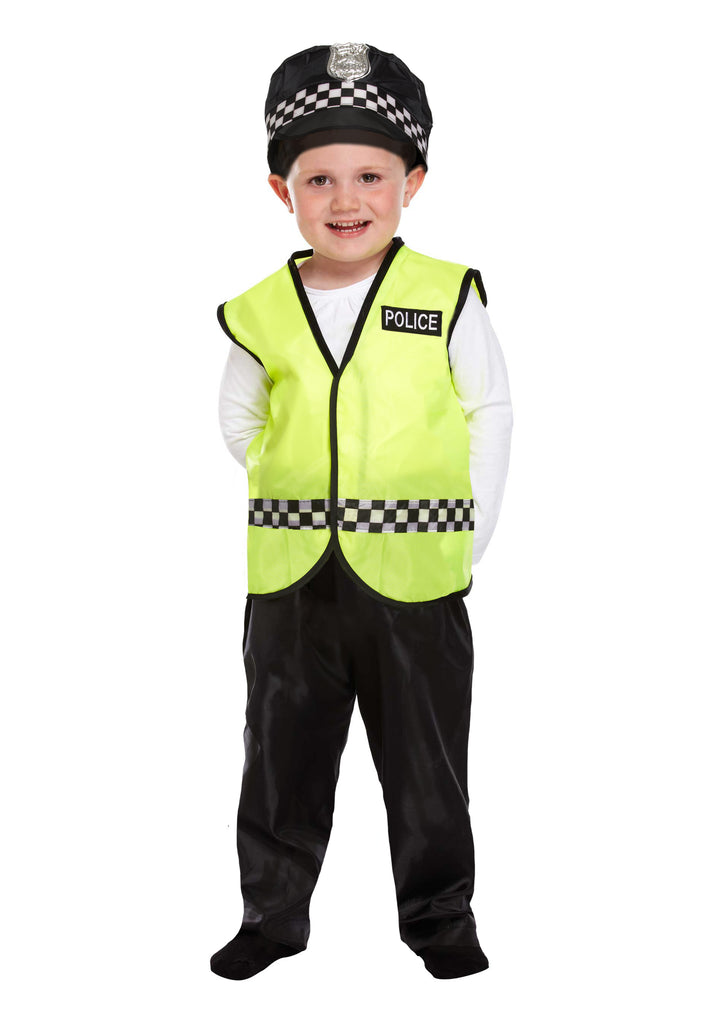 Toddler Policeman Costume - 3 Years