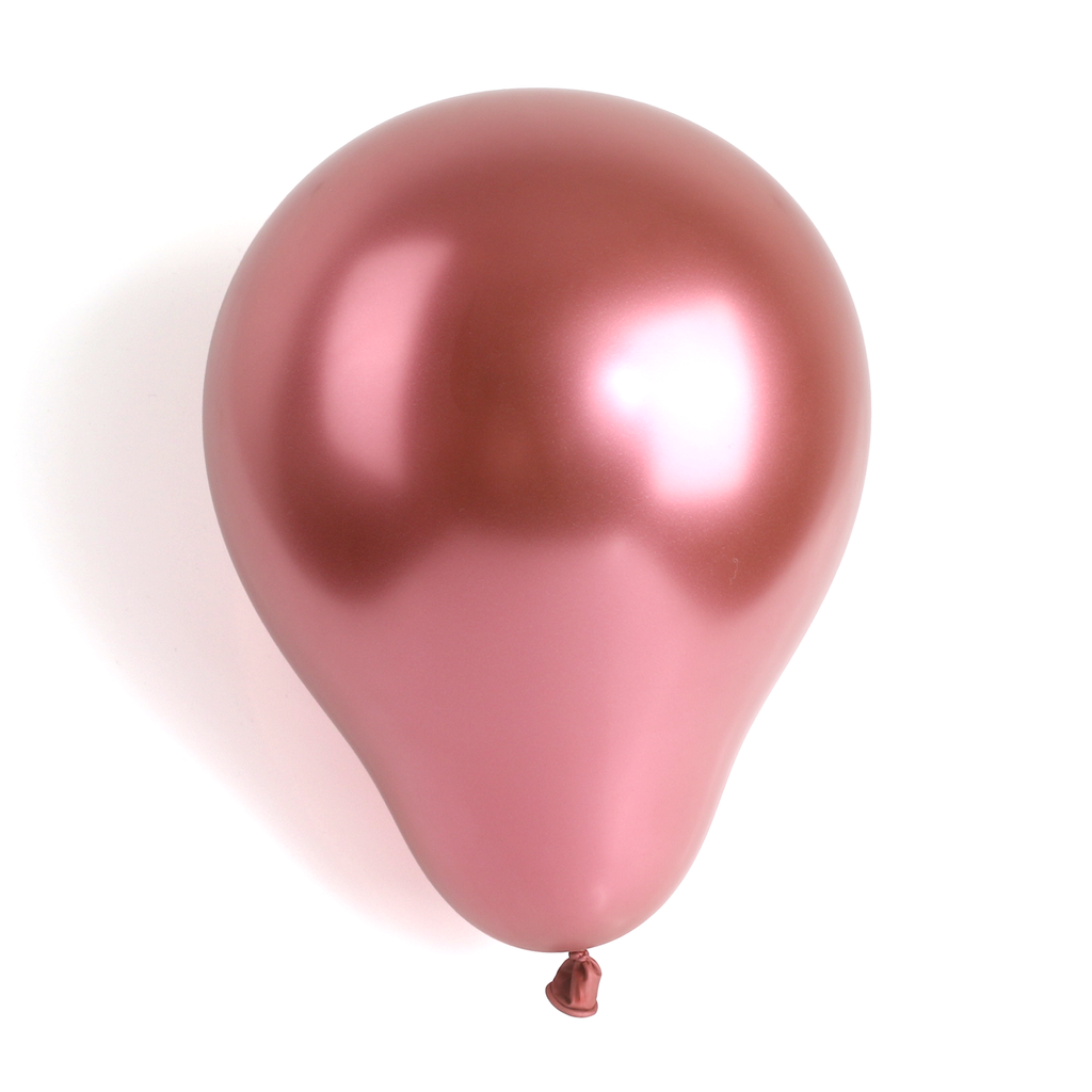 50 Metallic Red 12" Latex Balloons