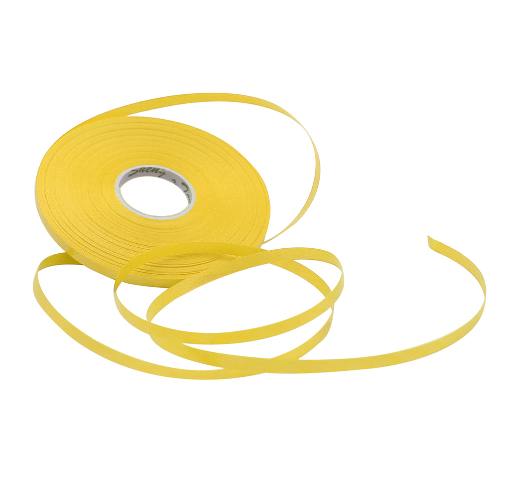 50m Yellow Balloon Curling Ribbon