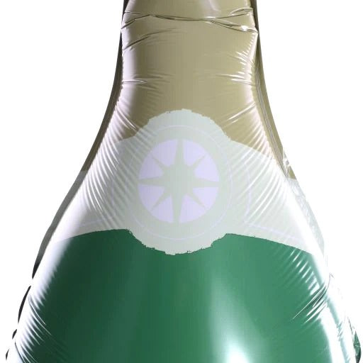 New Year Champagne Bottle 22" Foil Balloon