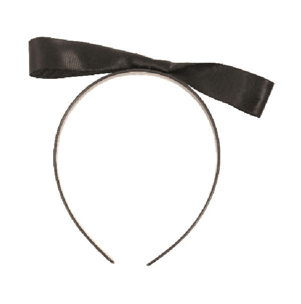 Headband With Black Bow
