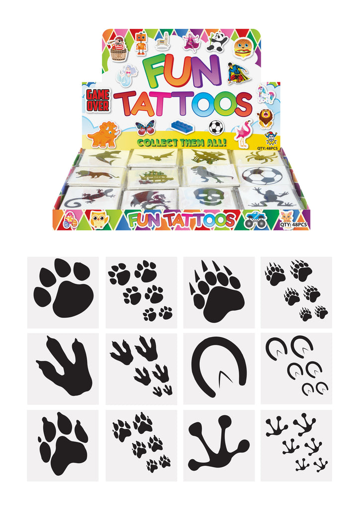 72 Animal Paw Print Tattoos