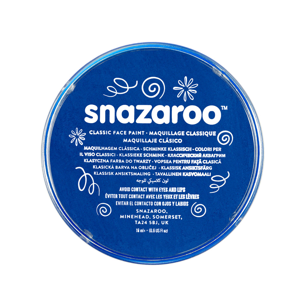 Snazaroo Royal Blue Paint Tub