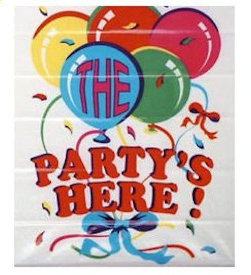 "The Party's Here" Jumbo Hanging Poster
