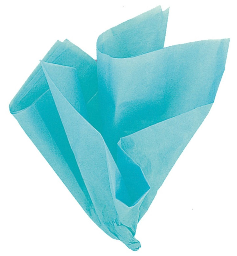 10 Teal Green Tissue Sheets