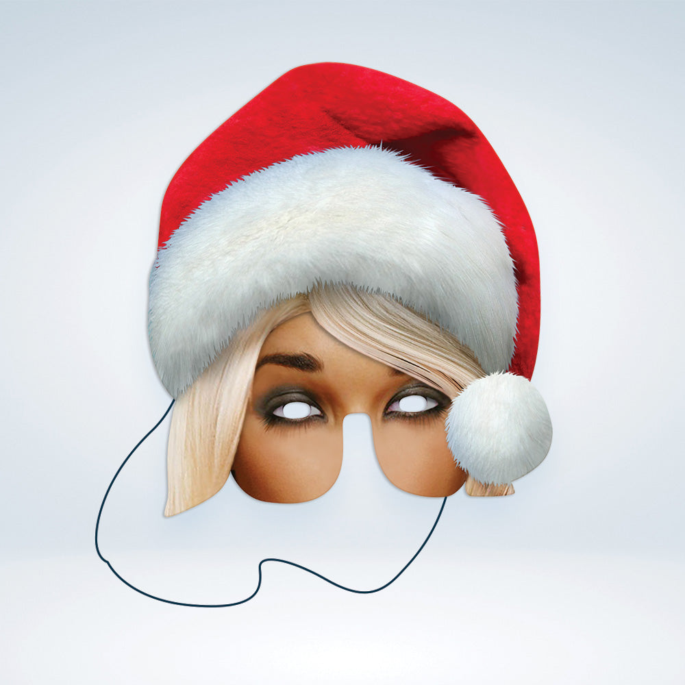 Mrs Claus - Party Mask