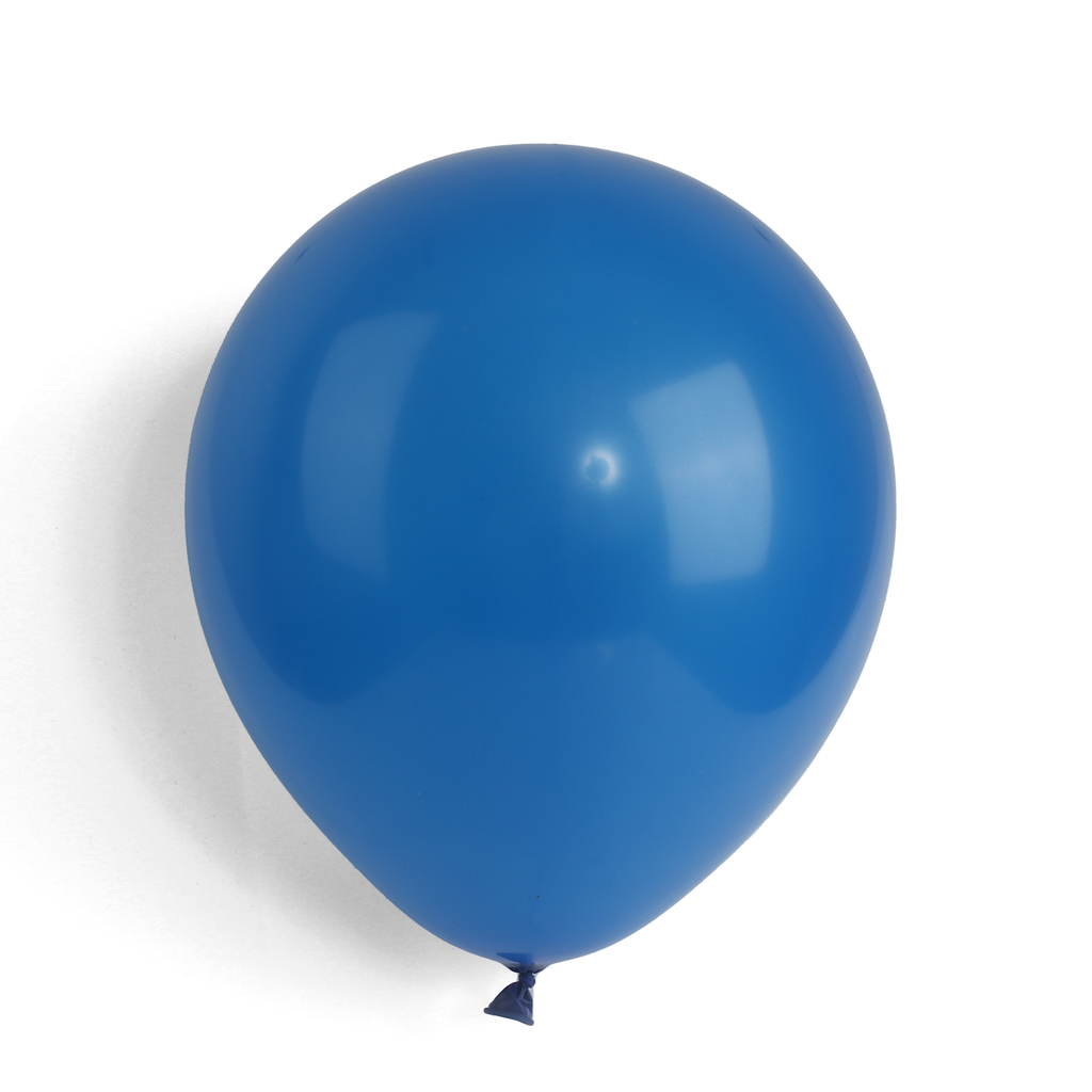 50 Pearlised Royal Blue 7" Latex Balloons