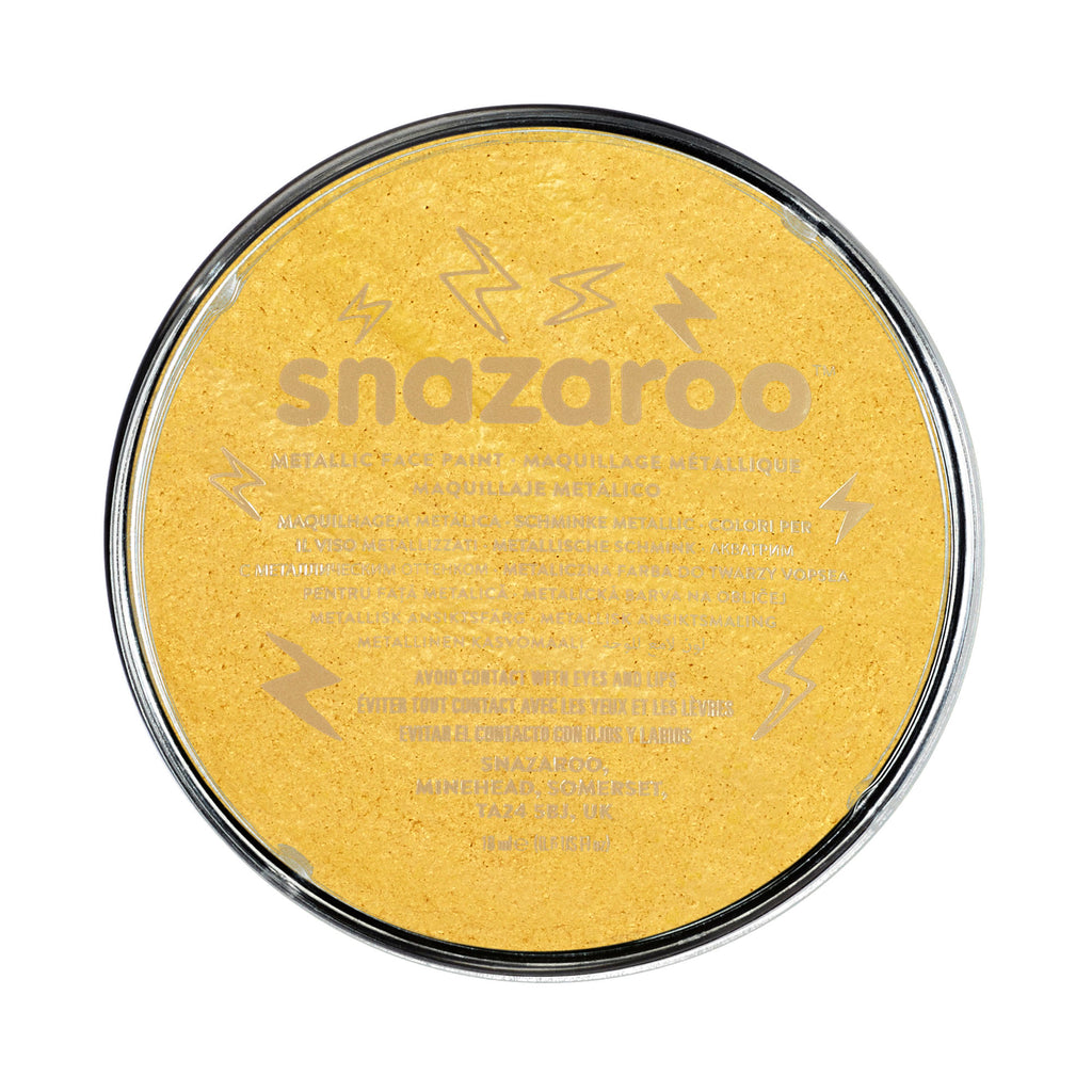 Snazaroo Gold Paint Tub