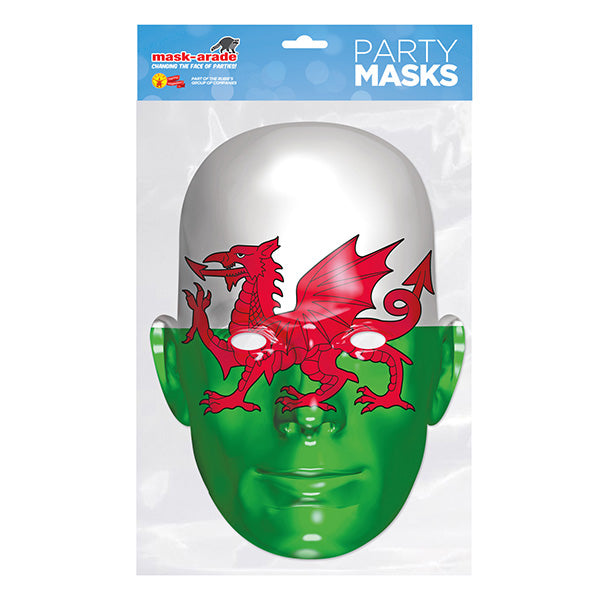Wales Flag - Party Mask